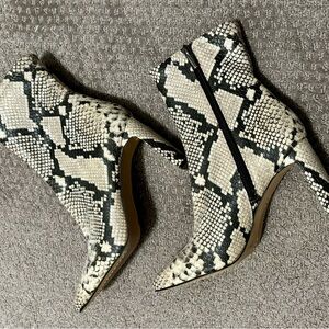 Vince Camuto snakeskin boots